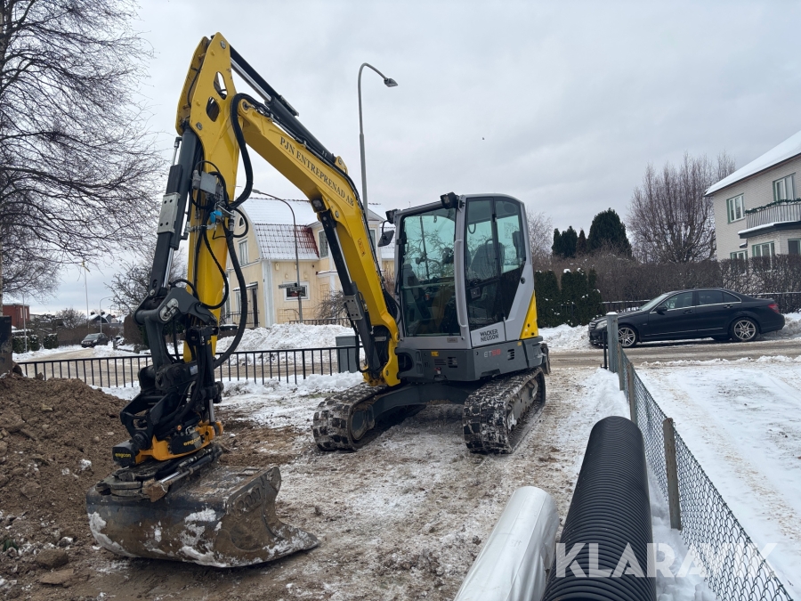 Bandgrävmaskin Wacker Neuson ET58