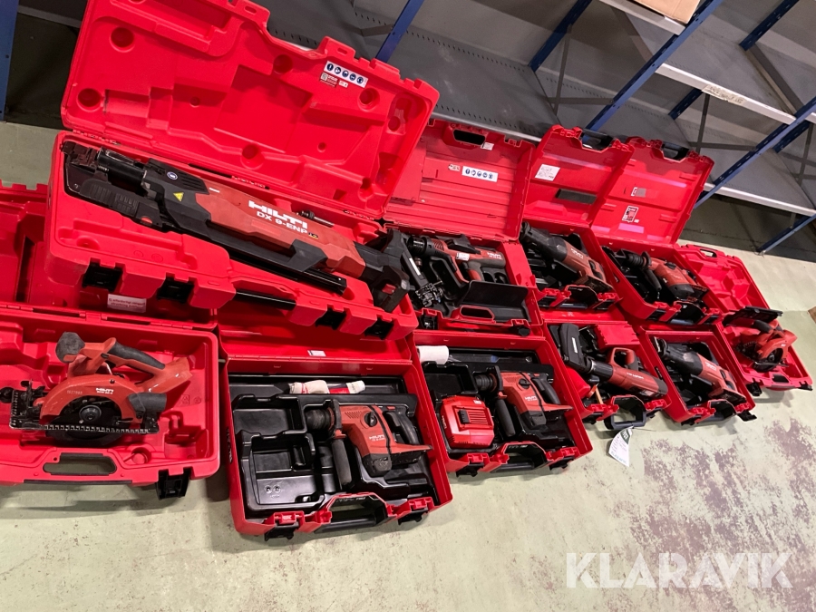 Handverktyg 10st blandade Hilti