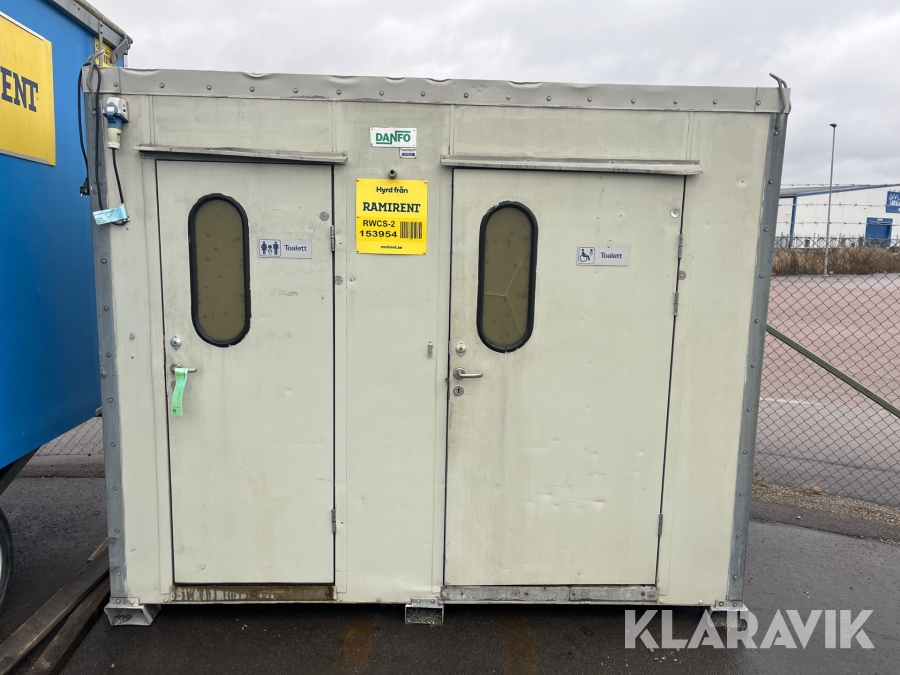 WC dubbel Danfo RWCS2