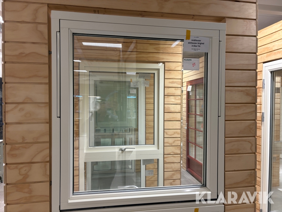 Vridfönster Elitfönster Original 3-glas trä