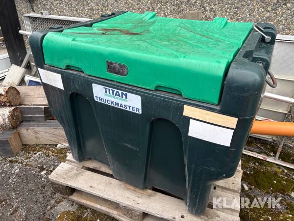 Bränsletank Titan Eko Tryckmätare