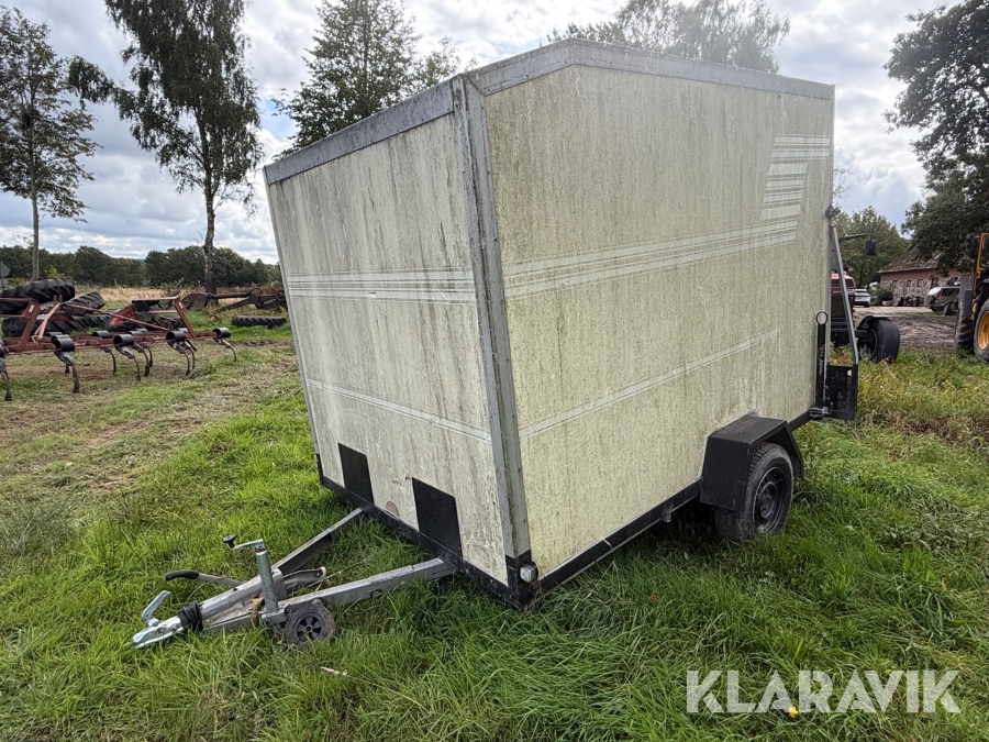 Skåpsläp Boj Transportvagnar Garden