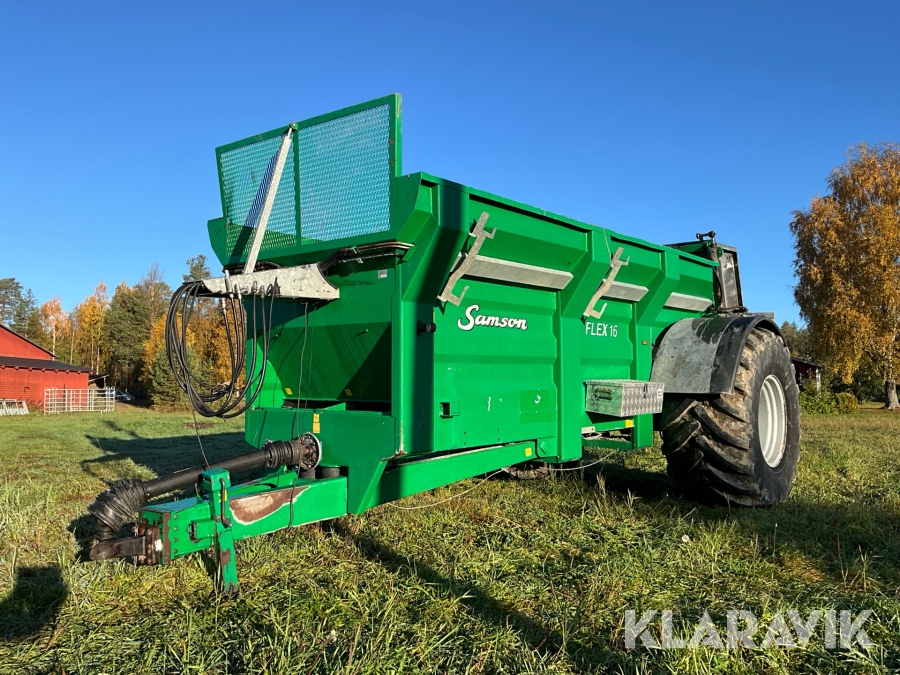 Gödselspridare Samson Flex16