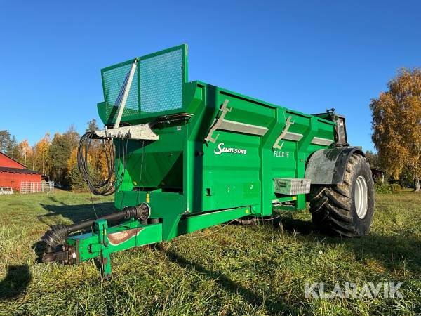 Gödselspridare Samson Flex16