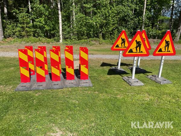 Skyltar Vägjobb I Sverige
