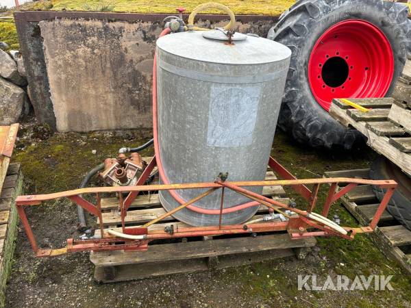Växtskyddsspruta ca 200 L