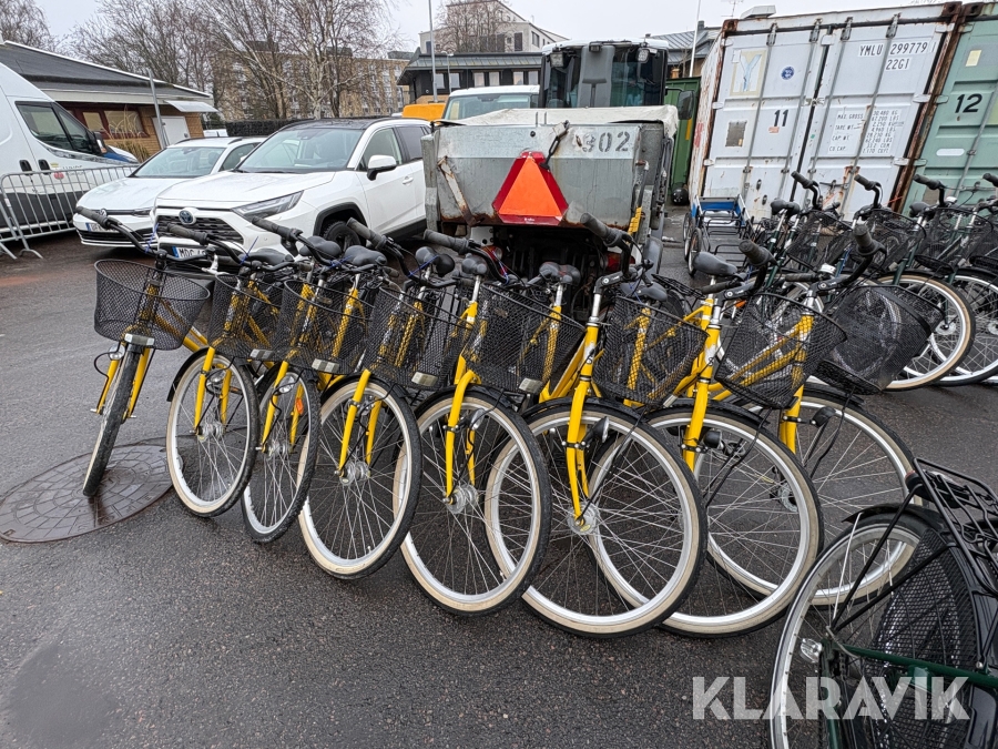 Cyklar Skeppshult 8st