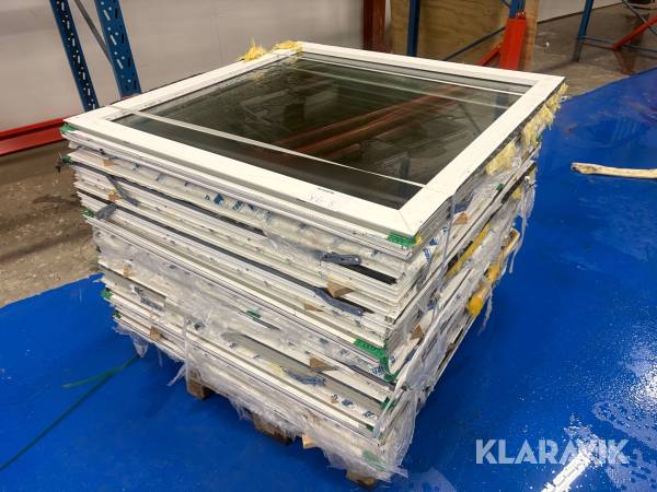 Plastfönster Salamander 8 st