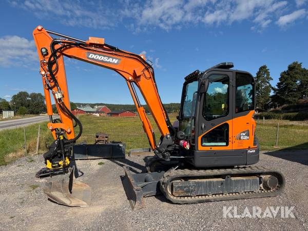 Grävmaskin Doosan DX62R-3