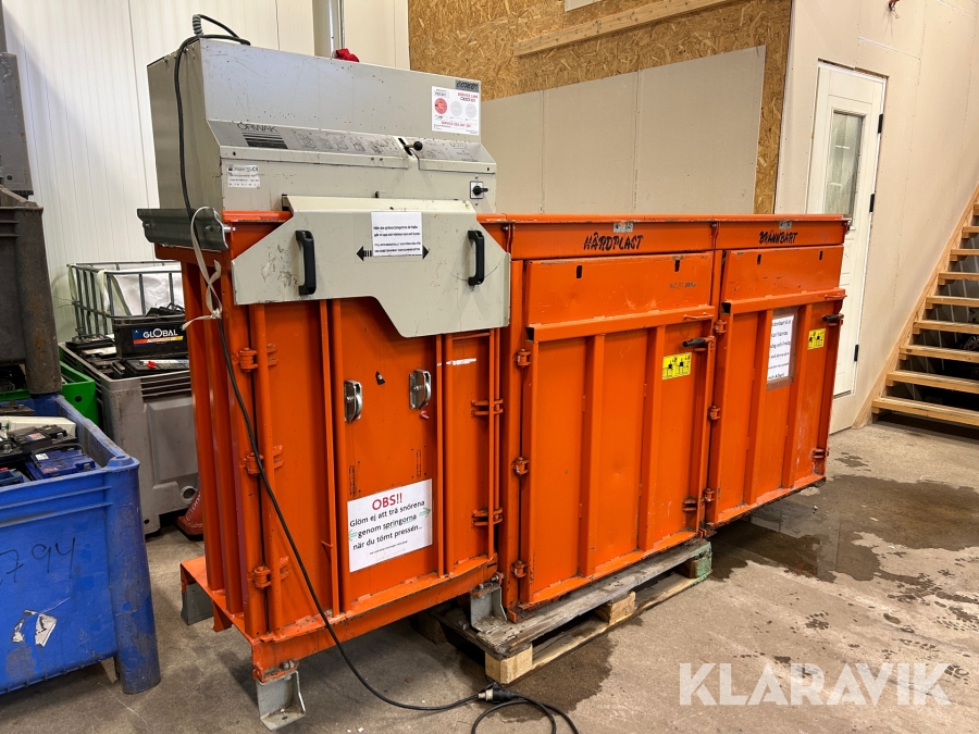 Komprimator/ kartongpress Orwak 5070 Combi