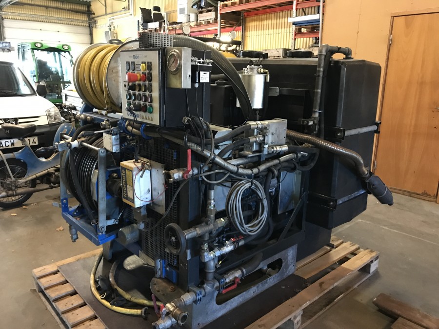 Spolaggregat för Avloppsrör / Vattenledningar