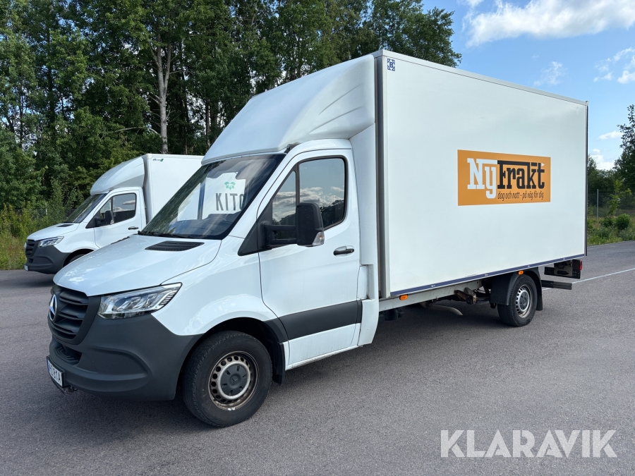 Skåpbil Mercedes-Benz Sprinter 316 7G-Tronic med bakgavellyft