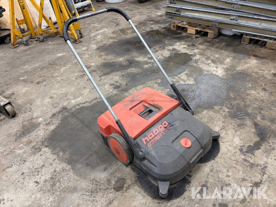 Manuell sopmaskin Haaga Turbo 770
