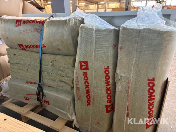 Isolering Rockwool Stålregelskiva 37 1200x455x70mm 8st paket
