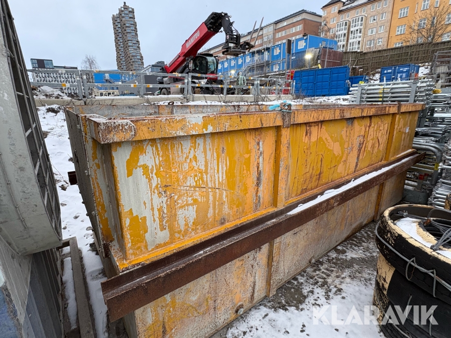 Ballastcontainer i stål