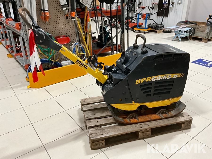 Markvibrator Bomag BPR 60/65/DE med packningsindikator