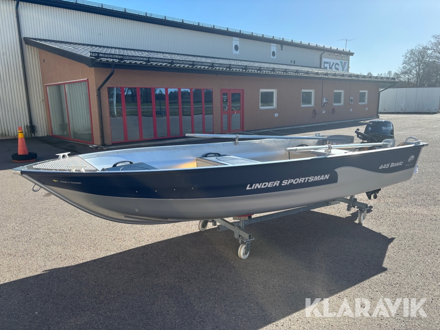 Båt Linder 445 Basic med Suzuki 9.9