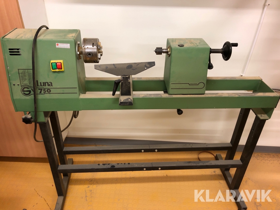 Träsvarv Luna SV750 med tillbehör