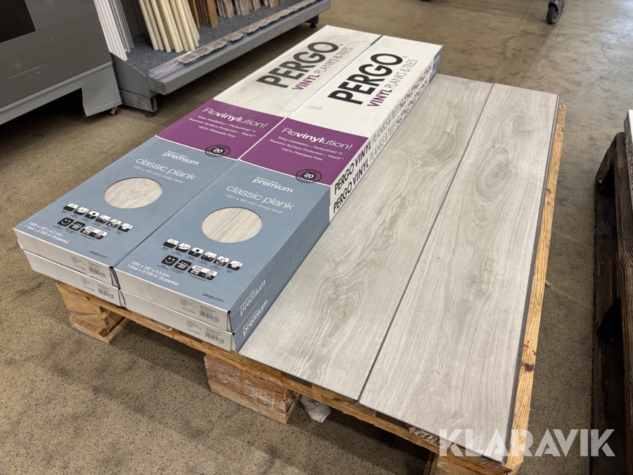 Vinylgolv Pergo Soft Grey Oak