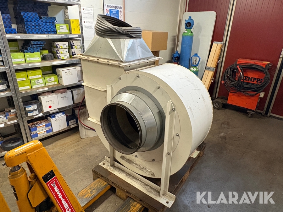 Centrifugalfläkt Ventur Fläkt - GSB-4-710/250-750T med elmotor och frekvensomvandlare