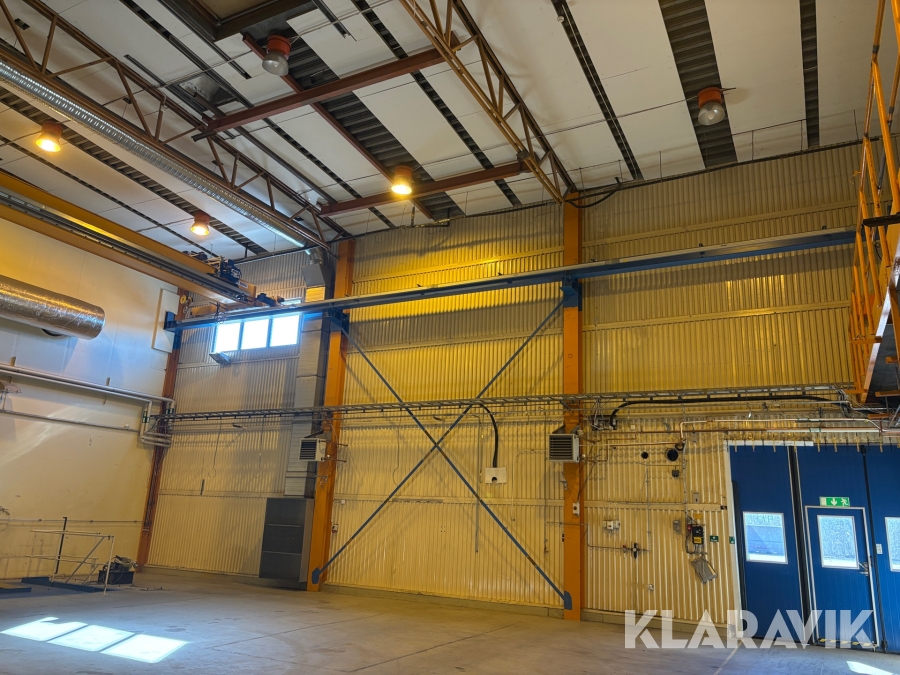 Traverskran ABUS 6,3 ton komplett