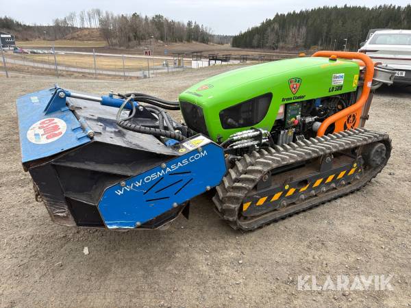 Redskapsbärare med betesputs Green Climber LV 500