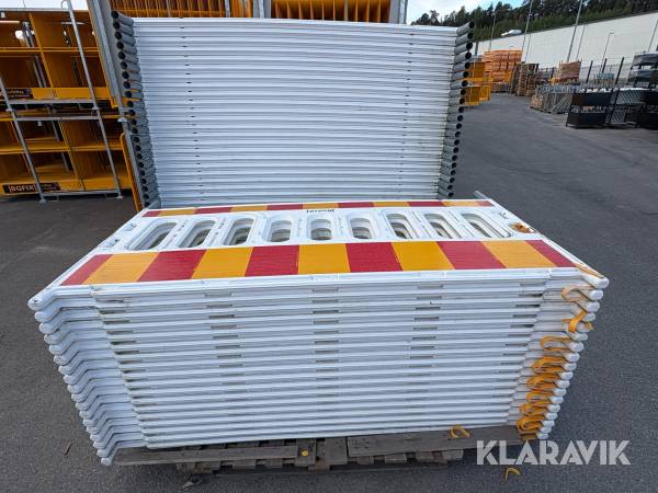 Kravallstaket plast 56st