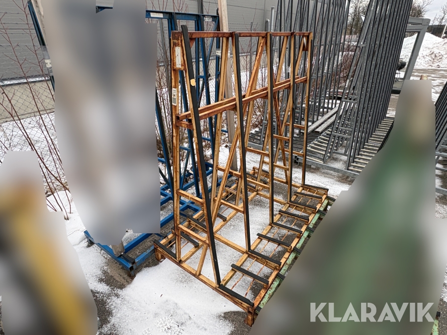 Glas/ skivställ A stativ