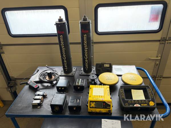 Grävsystem Leica Icon Komplett 3D med GPS 80, 3D licens och 4G