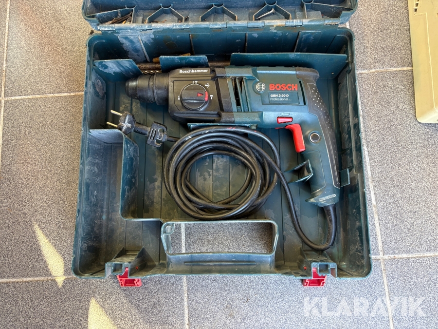 Borrhammare Bosch med SDS fäste