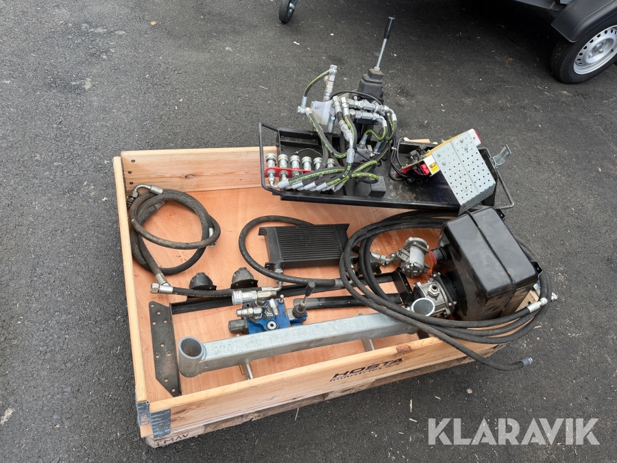 Hydrauldelar till Kranman vagn Kranman