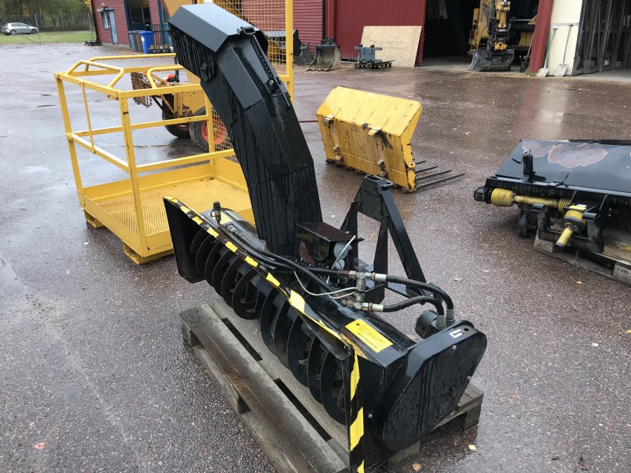 Snöslunga hydraulisk / A fäste
