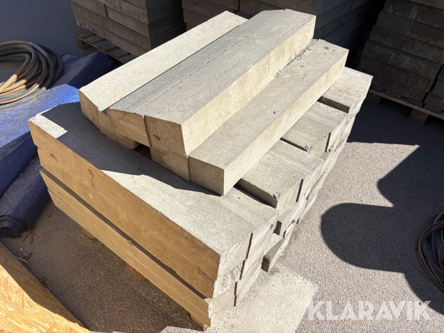 Markplattor, Kantstöd 1000x300x100/120mm