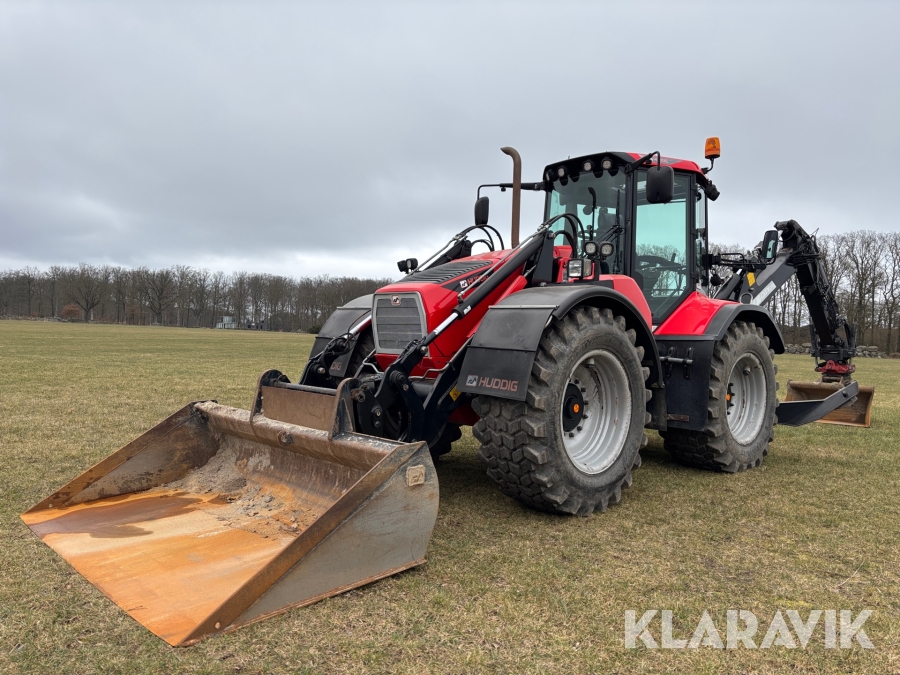 Traktorgrävare Huddig 1260C med redskap