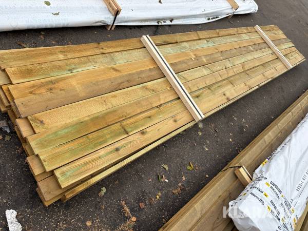 Impregnerad bräda 25x100x4800 32 st