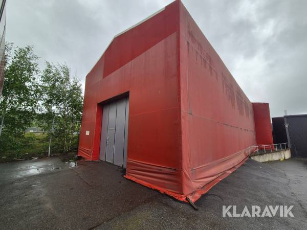 Isolerat lagertält säkerhetsklass 2