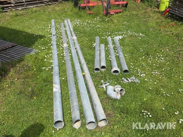 Rör till foderficka 100mm