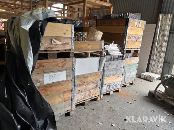 Butiksinredning 16st pallar