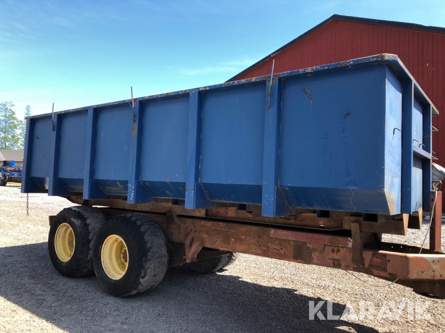Traktorkärra  Tipp 18 kubik 