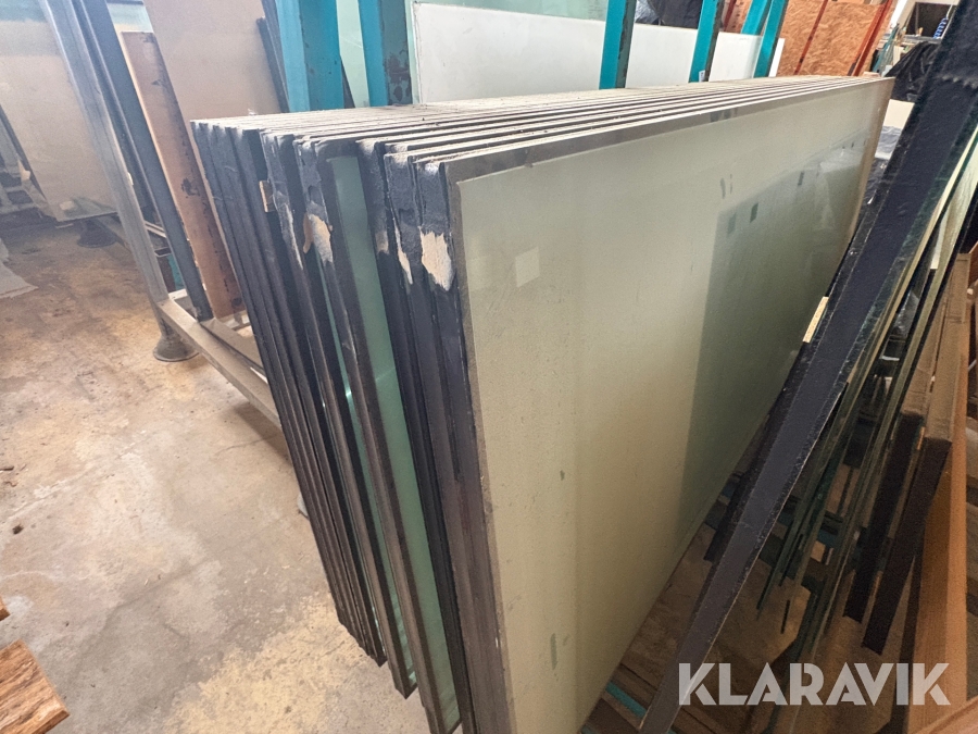 Isolerglas 2-glas, 620x1650 12st