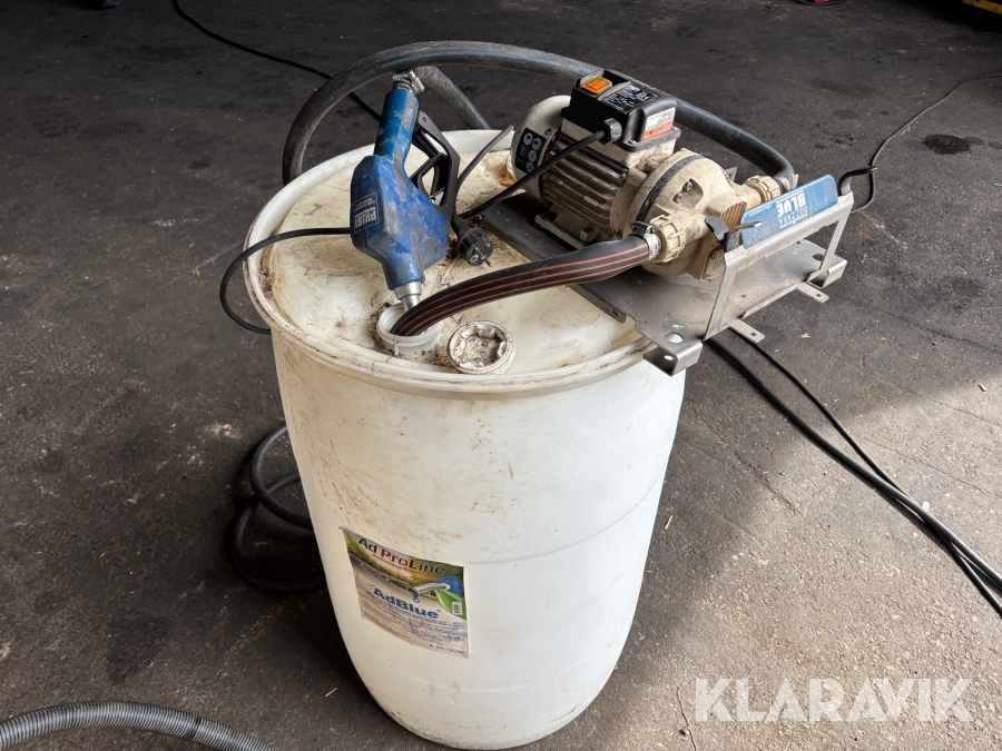 Portabel Adblue pump Piusi F00201BB0 34Liter / min