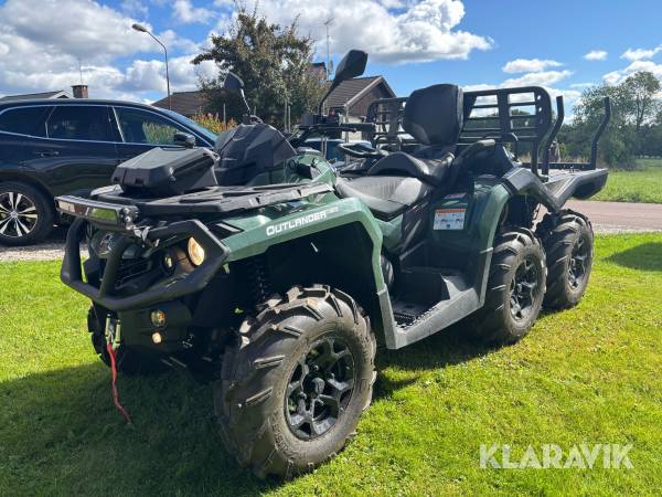 ATV Can-Am Outlander 6x6 med skogspaket