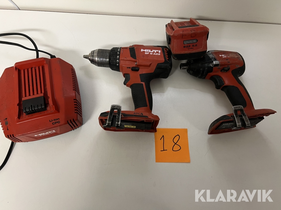 Verktygspaket Hilti