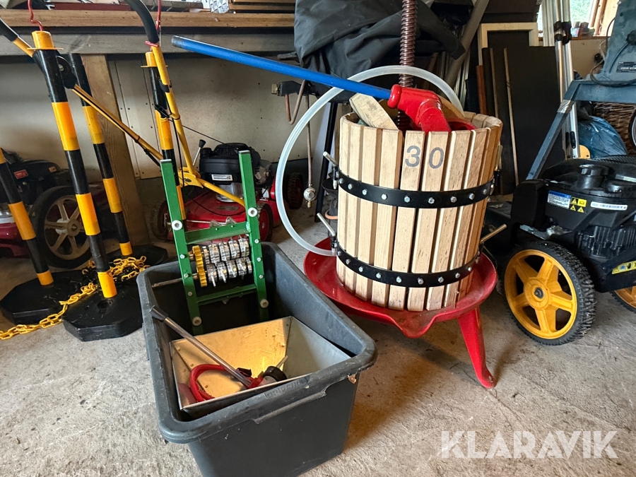 Fruktpress 15 L