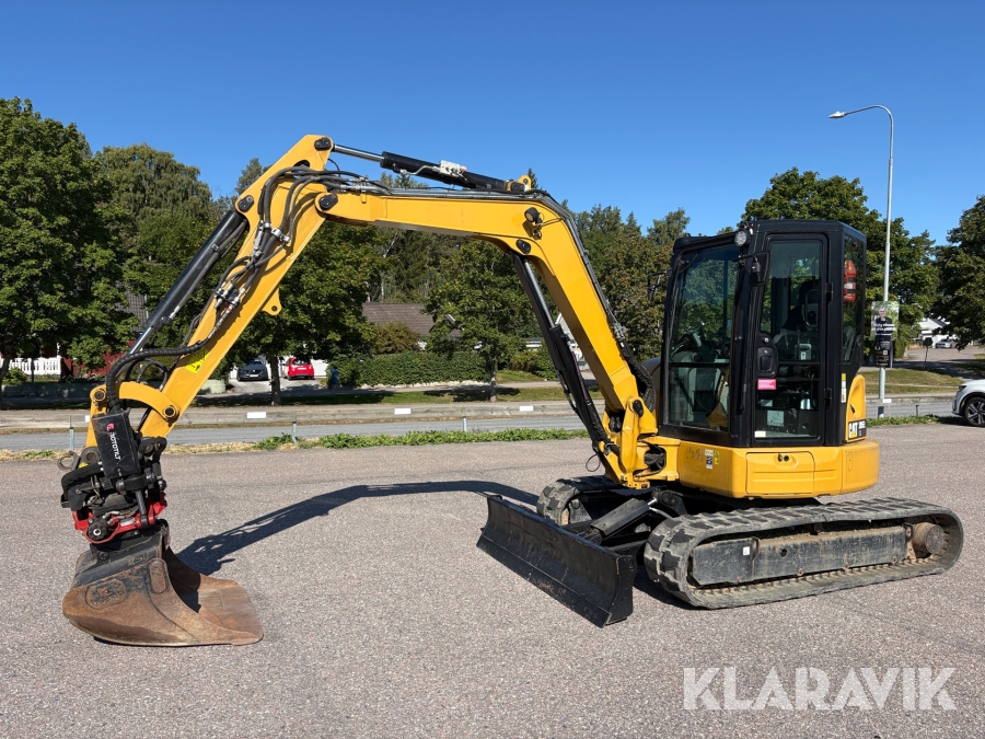 Grävmaskin CAT 305E2 CR med redskap