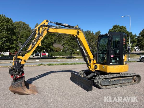 Grävmaskin CAT 305E2 CR med redskap