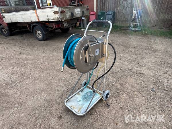Slangvinda på vagn STKi2 20/12 till högtryckstvätt