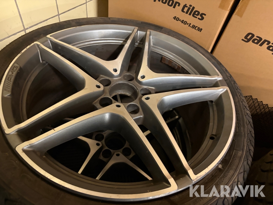 Fälgar Mercedes C63 AMG med ms däck