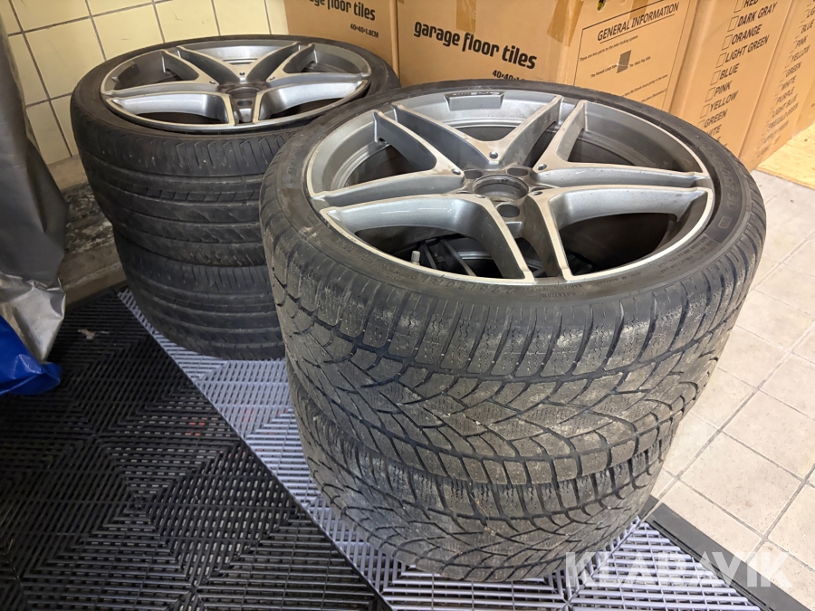 Fälgar Mercedes C63 AMG med ms däck