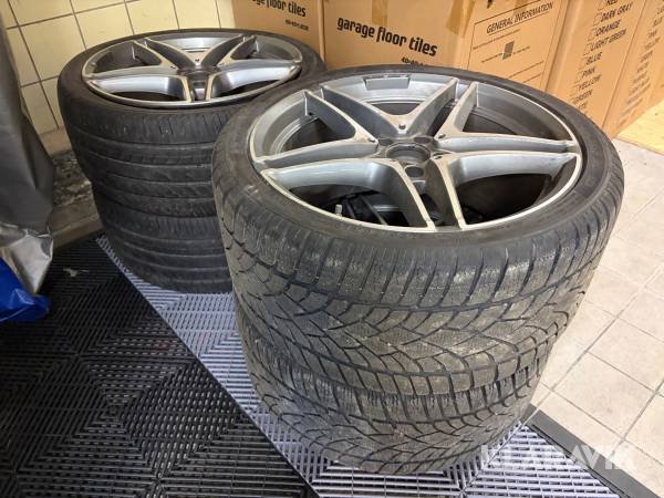 Fälgar Mercedes C63 AMG med ms däck